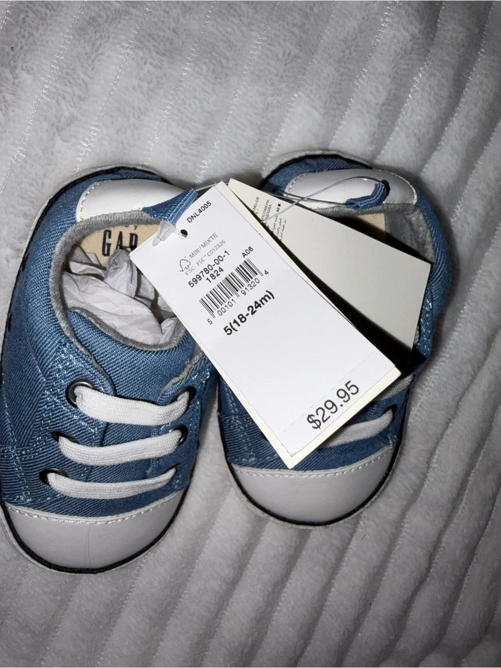 Baby Gap Shoes - Blue Jean
